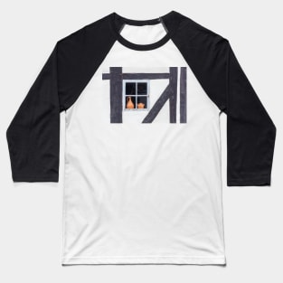 Window, half-timbered house, half-timbered, old town, Goslar, Harz Baseball T-Shirt